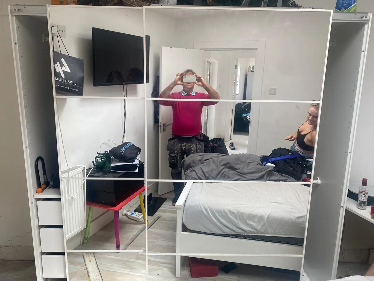 IKEA mirror wardrobe - Image 4