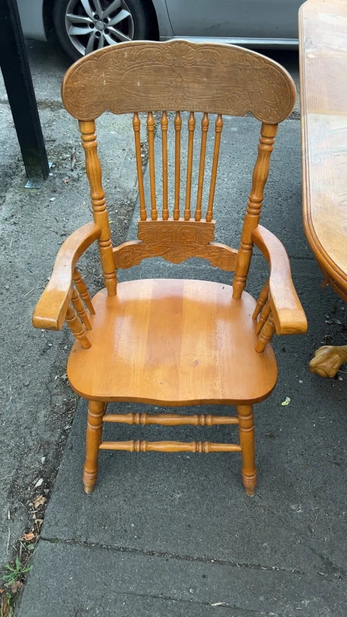 Dining table and chairs - Image 4