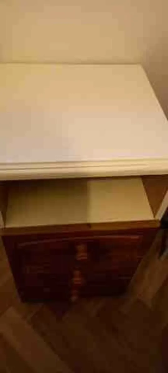 Single Bedframe & Wooden Locker. - Image 4