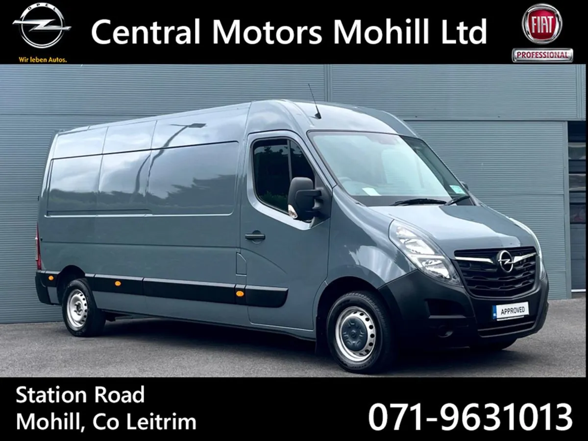 Opel Movano L3h2 3.5t 2.3 135 BHP Low Low Mileage - Image 1