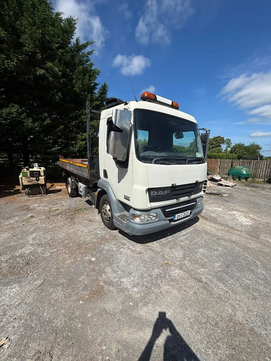 Leyland Daf tipper 7.5 ton - Image 2