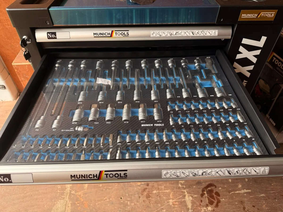BRAND NEW 7 DRAWER TOOL CHEST FULL OF TOOLS - Image 3