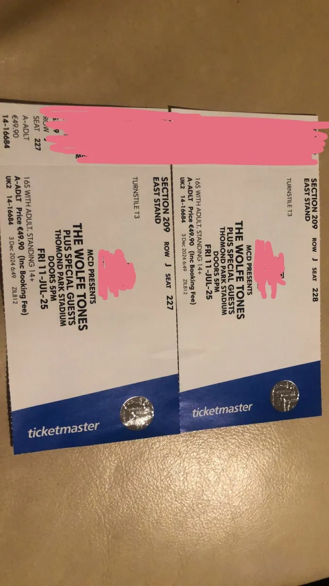Wolfetone tickets