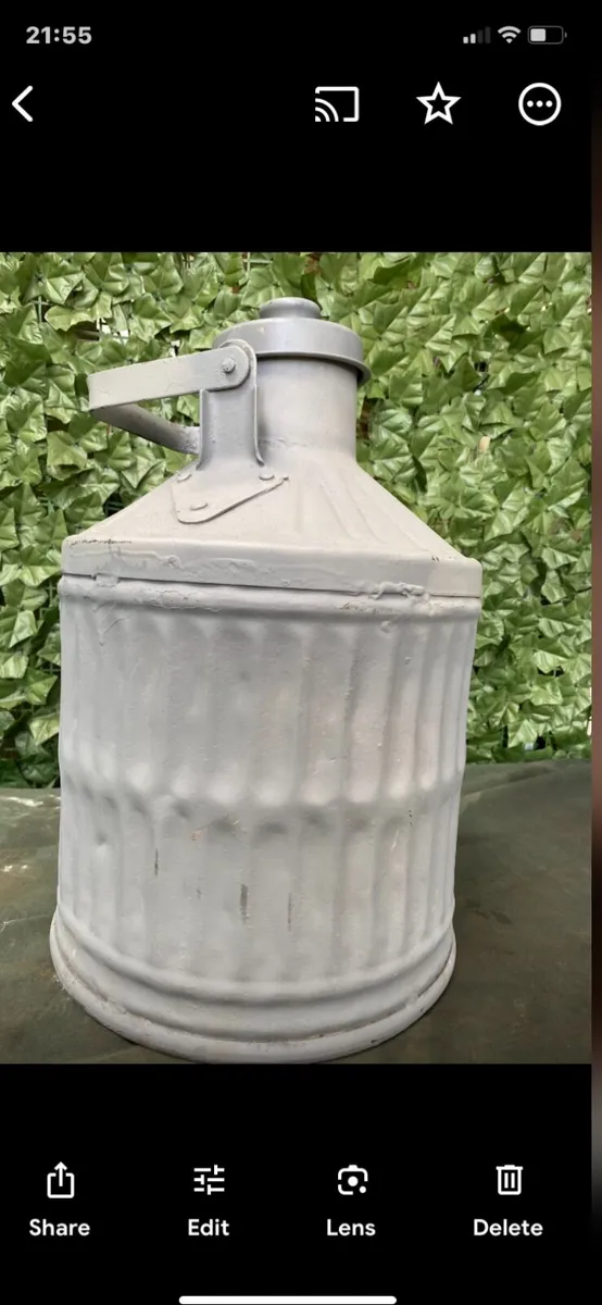 Antique Cream Churn - Image 1