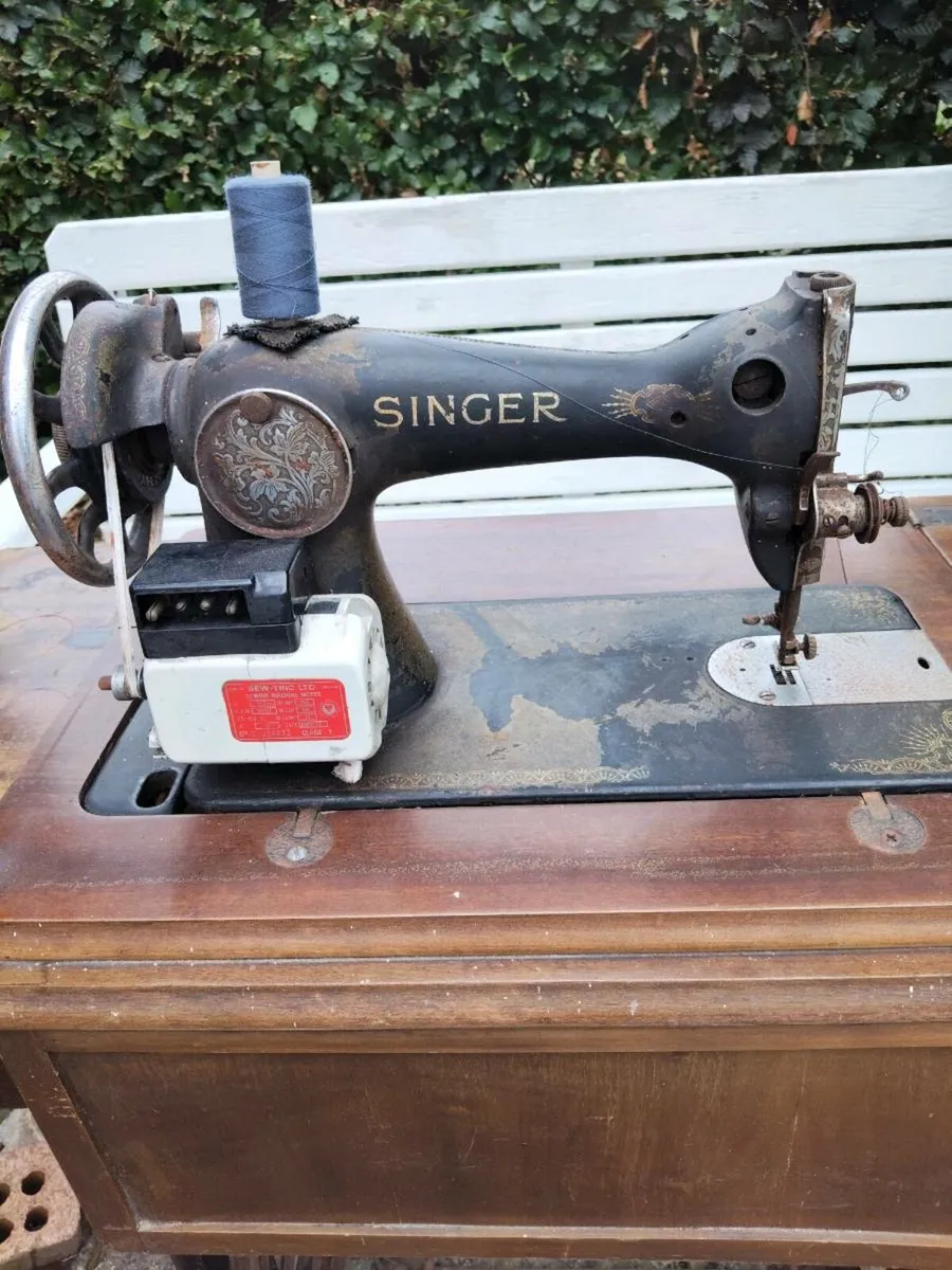 Antique Sewing Machine - Image 2
