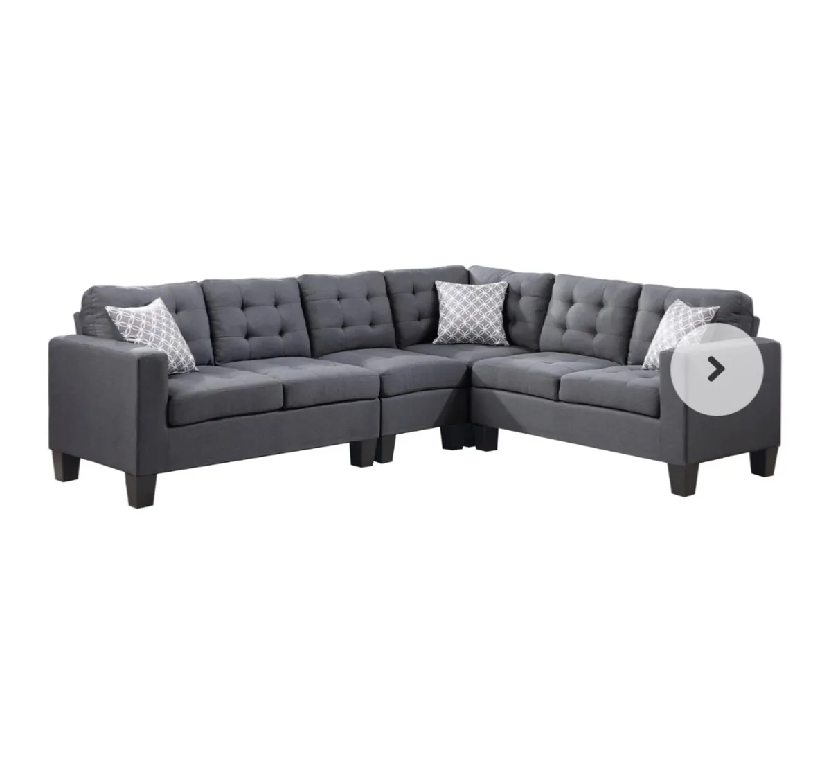 Right or Left Hand L Shaped Sofa - Image 2