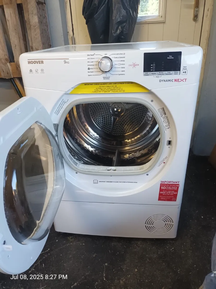 Hoover 9kg Tumble Dryer - Image 1
