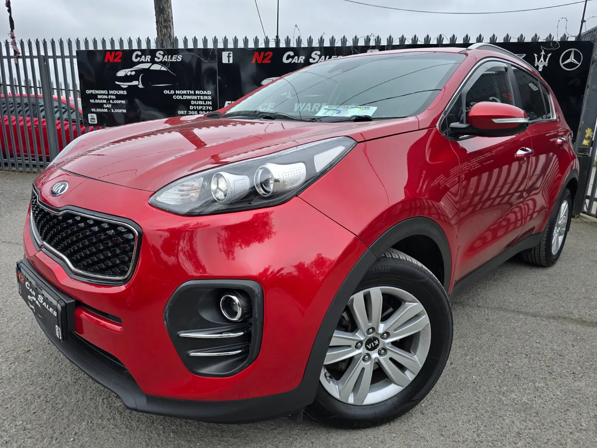 162 Kia Sportage 1.7d, LOW MILES, NEW NCT - Image 1