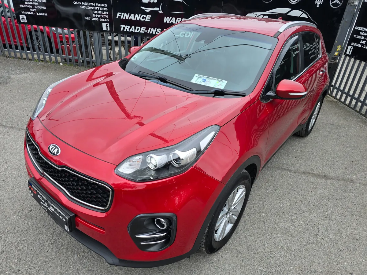 162 Kia Sportage 1.7d, LOW MILES, NEW NCT - Image 3