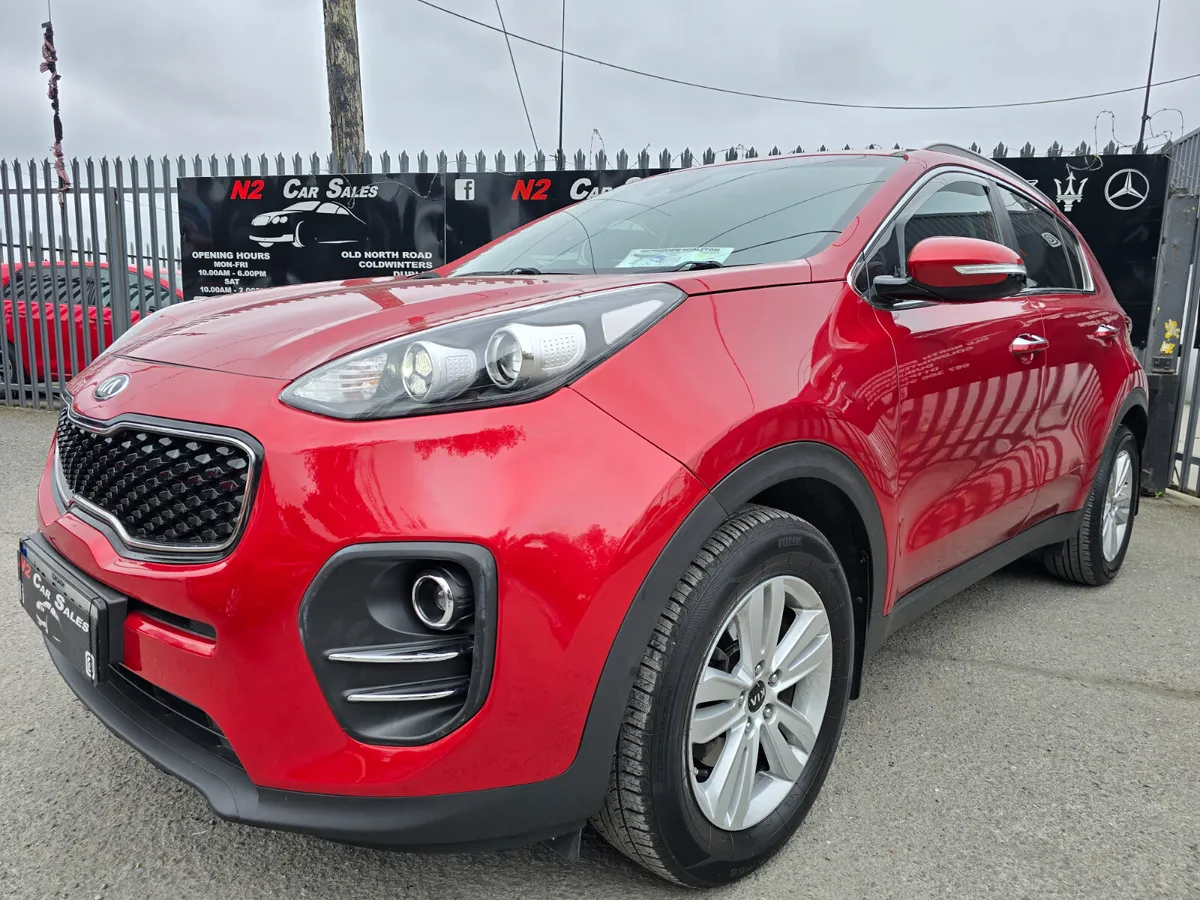 162 Kia Sportage 1.7d, LOW MILES, NEW NCT - Image 2
