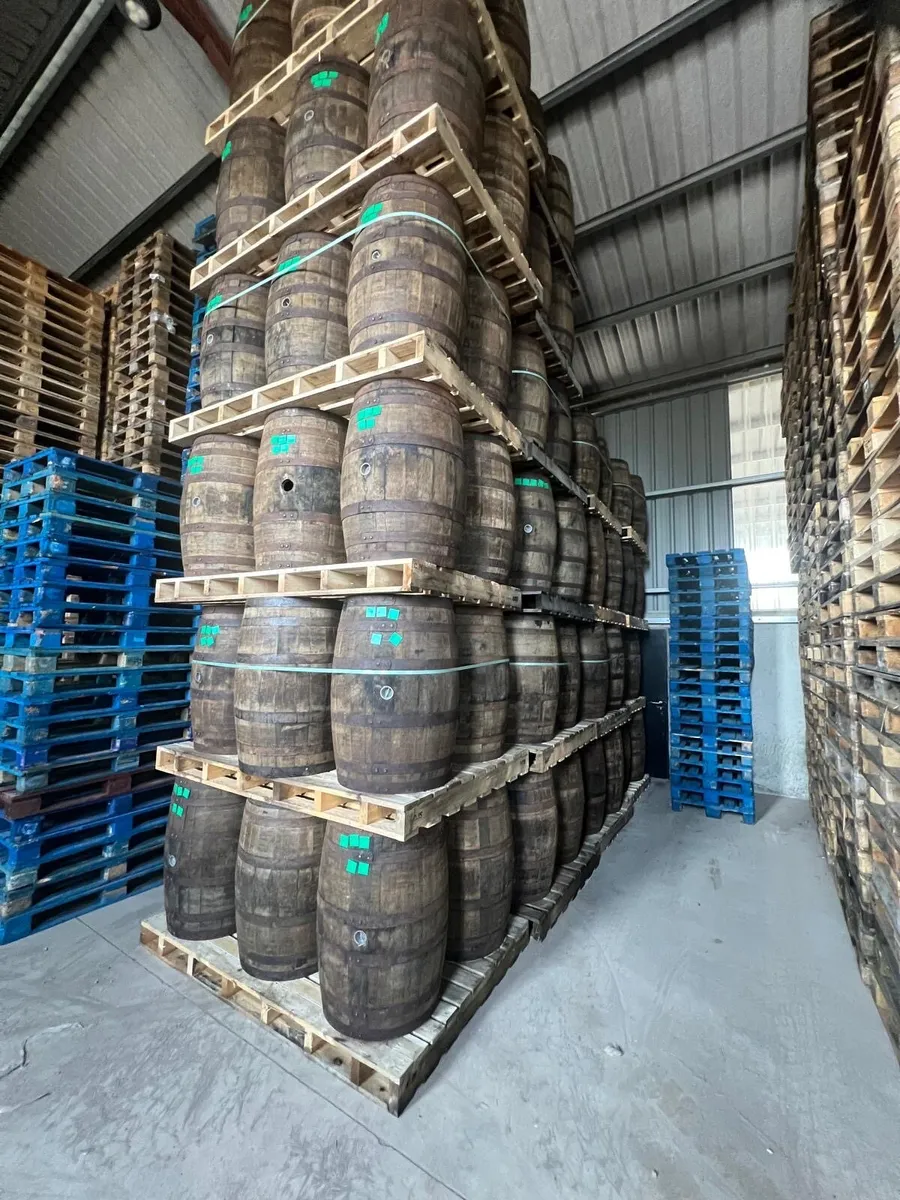 Whiskey barrels - Image 1
