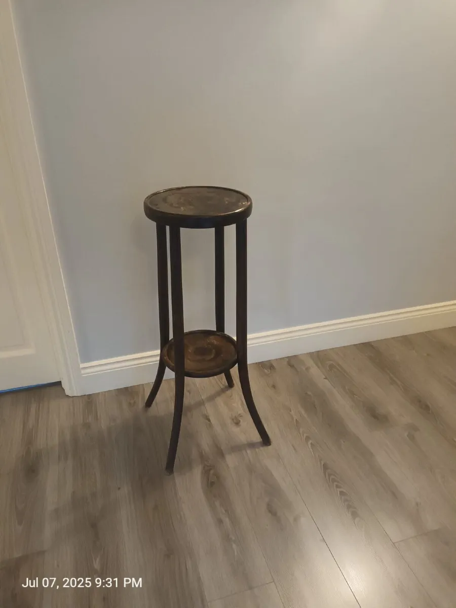 Antique Table - Fischel Bentwood - Image 4