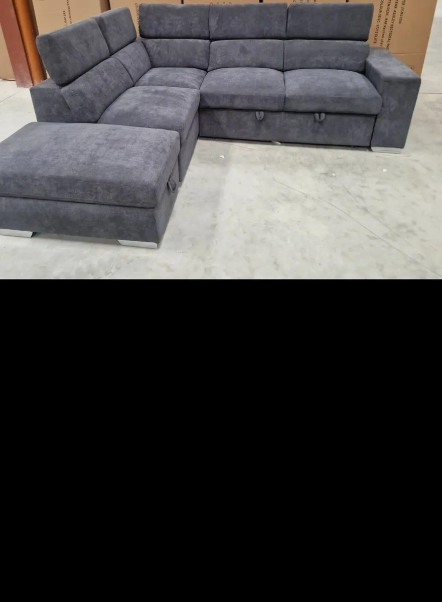 L shaped corner sofabed - Image 1