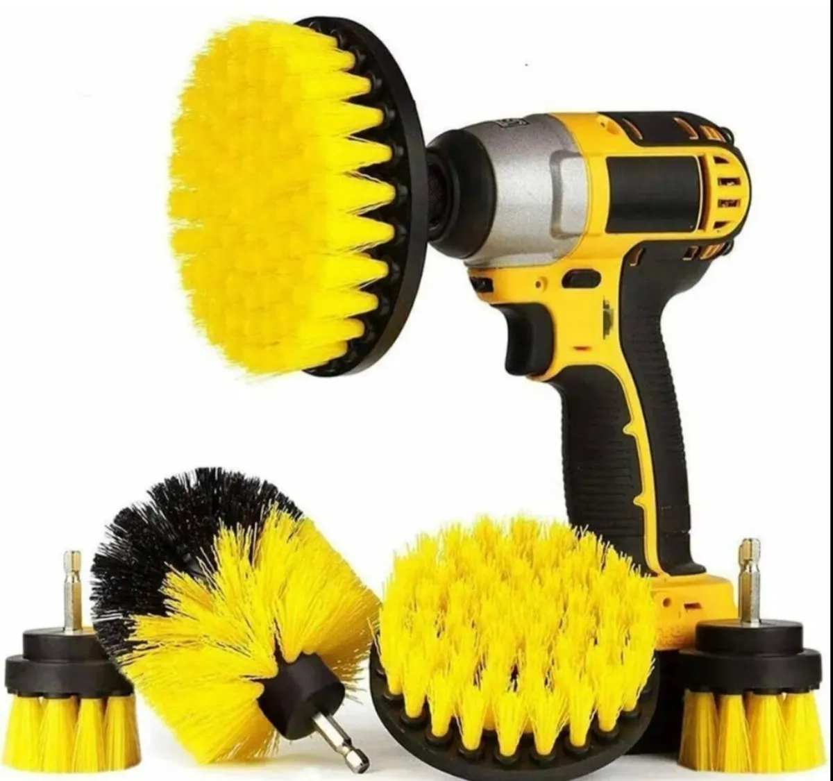 5PCS Drill Attachment Cleaning Brush Kit NEW - Image 1