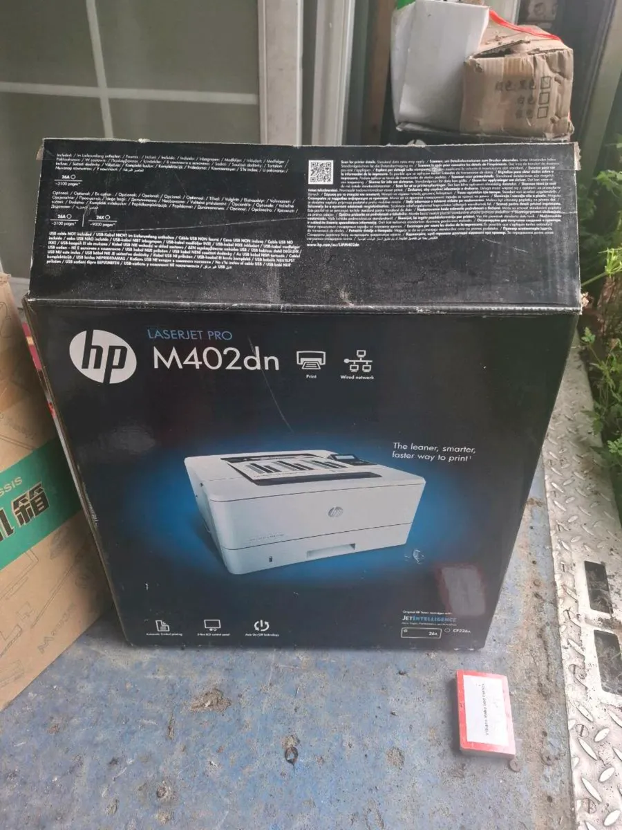 HP LaserJet Pro M402dn Laser Printer - Image 1
