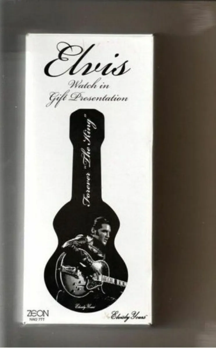 ELVIS -The Collectors Watch and guitar case - Image 3