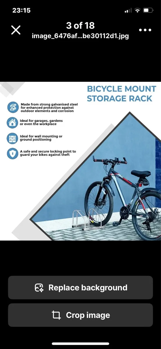 4 Bike Parking Stand Bicycle Rack NEW - Image 3