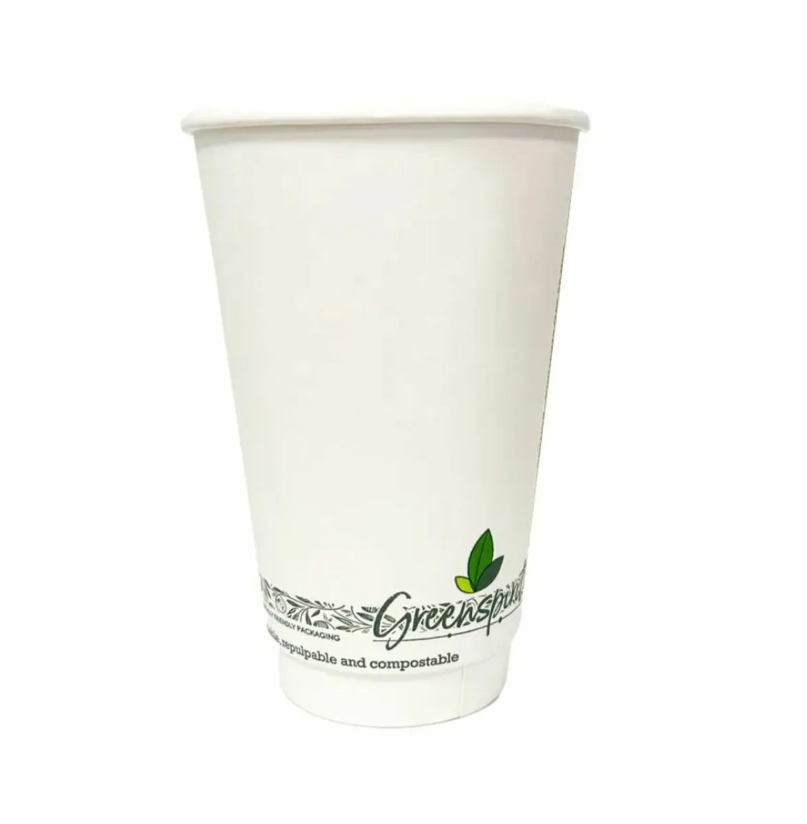 Greenspirit Aqueous Double-Wall Hot [Coffee] Cups - Image 4