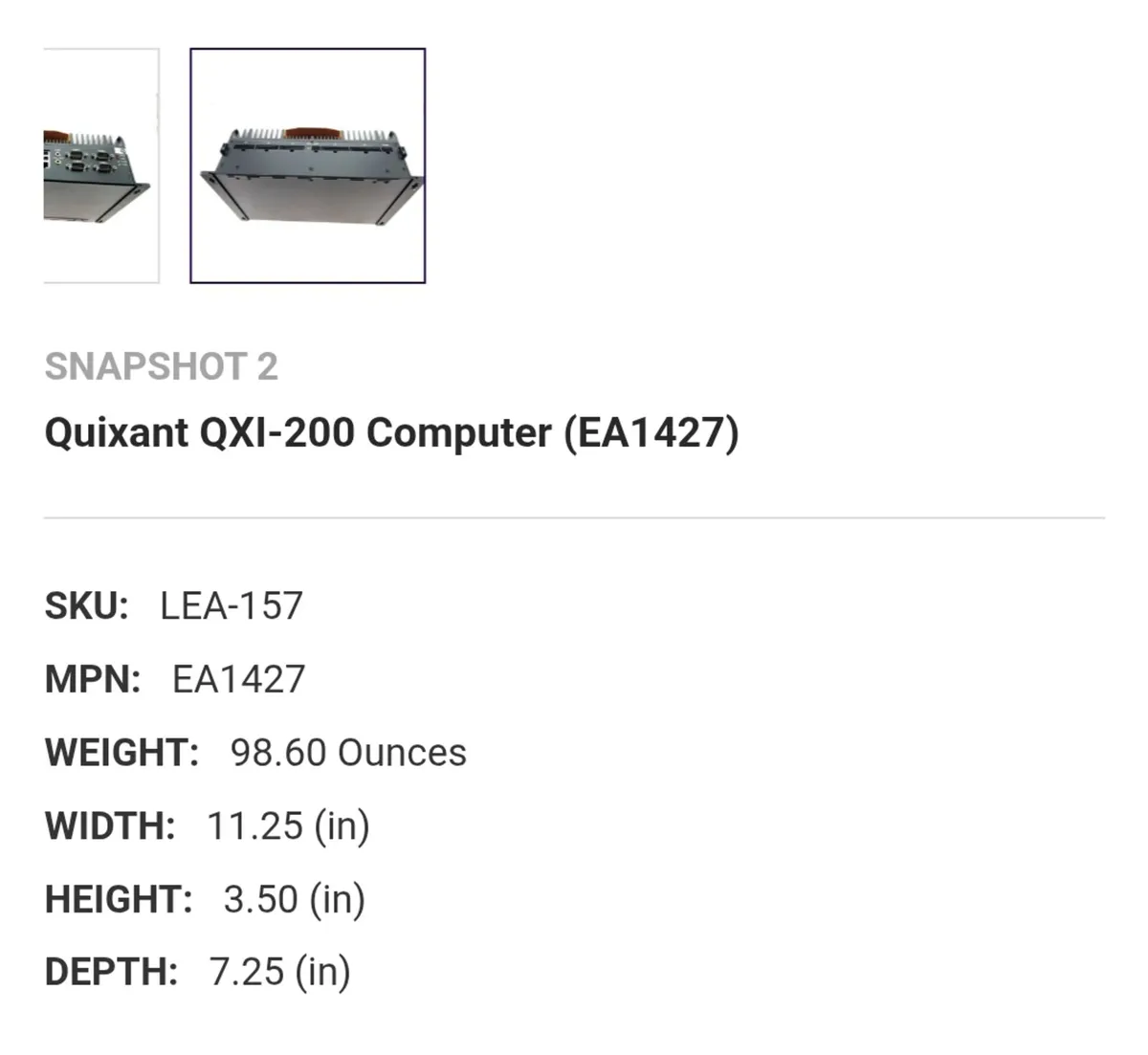 Quixant QXI-200 Computer (Gaming control) - Image 4