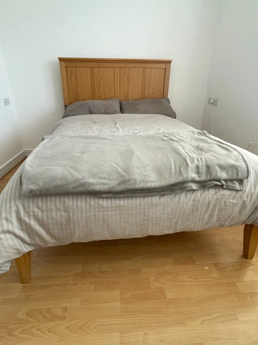 Double Bed and Mattress - Image 3