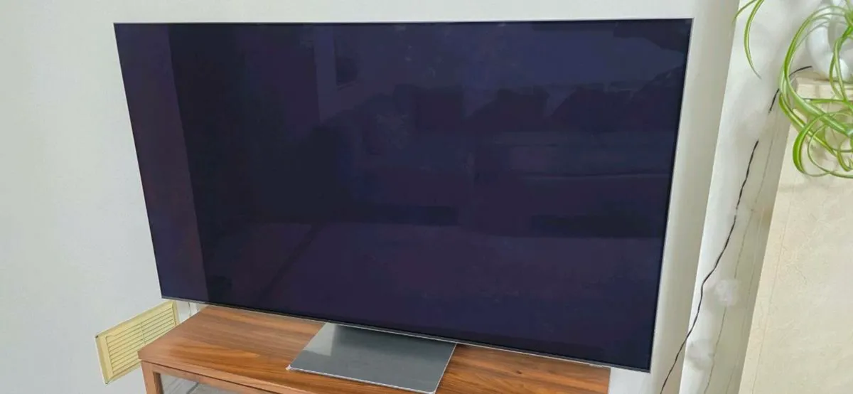 Samsung 55" OLED TV for Parts, screen issue - Image 1