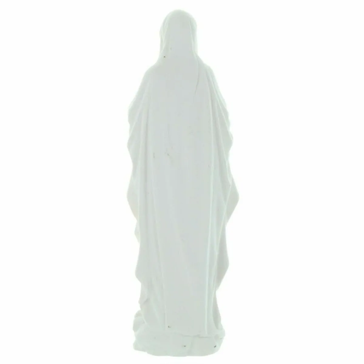 Lady Of Lourdes In White Resin, Free Post - Image 3