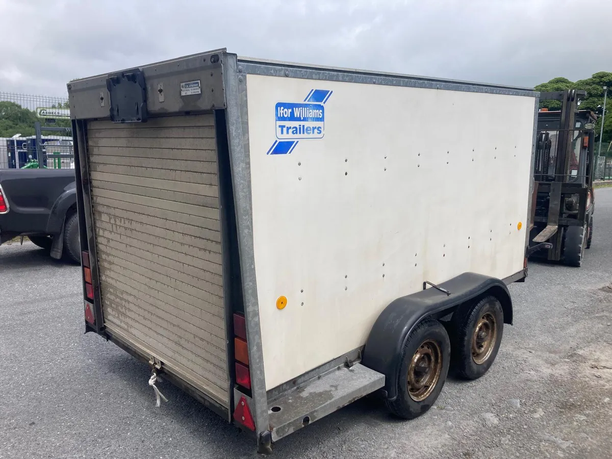 TRADE SALE Ifor Williams Boxvan BV105 NO VAT - Image 1