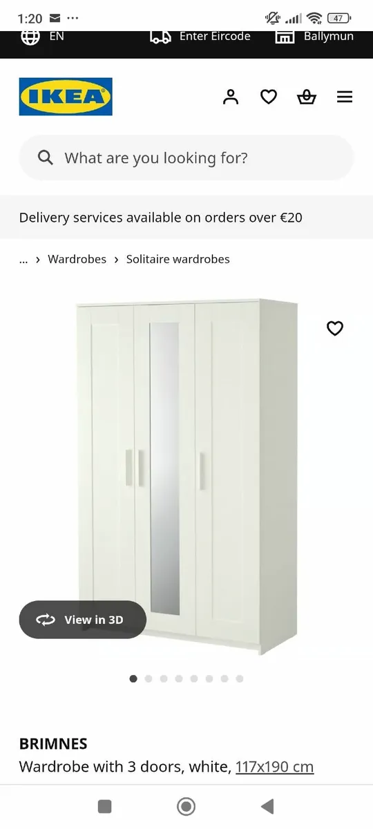 Wardrobe 3 doors - Image 4