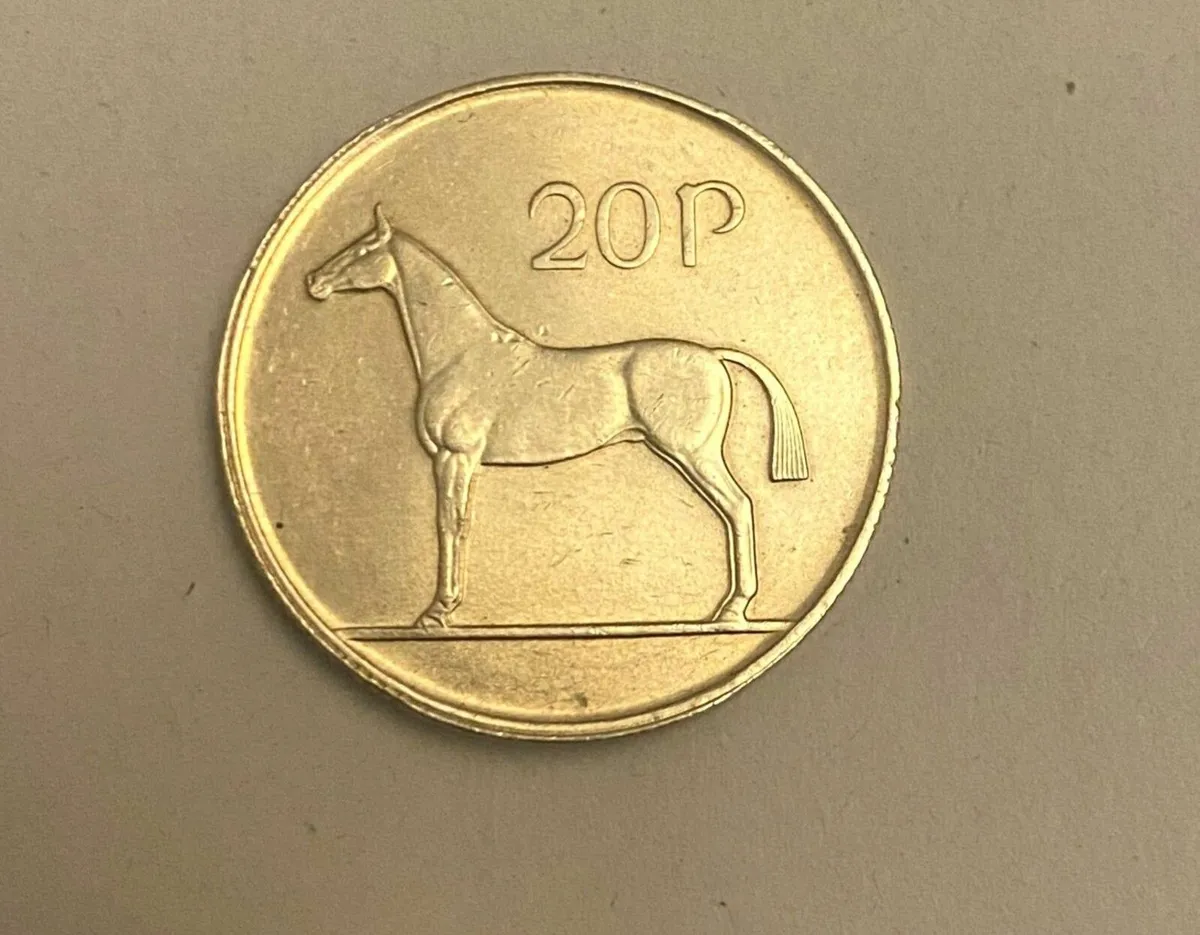 1986 Irish 20p, Free Post - Image 1