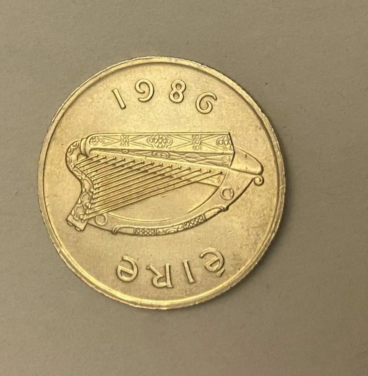 1986 Irish 20p, Free Post - Image 3