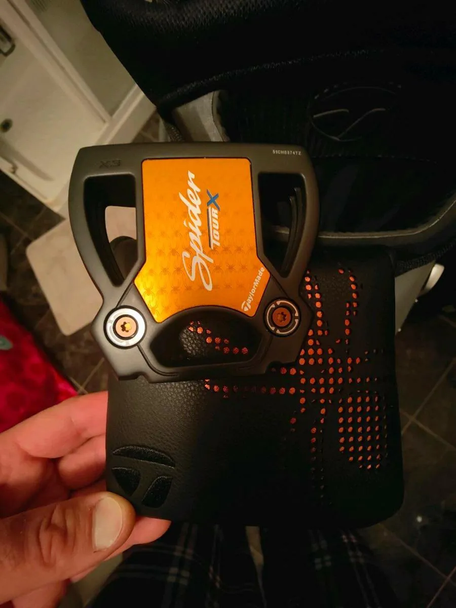 TaylorMade spider (2025) black tour x - Image 1