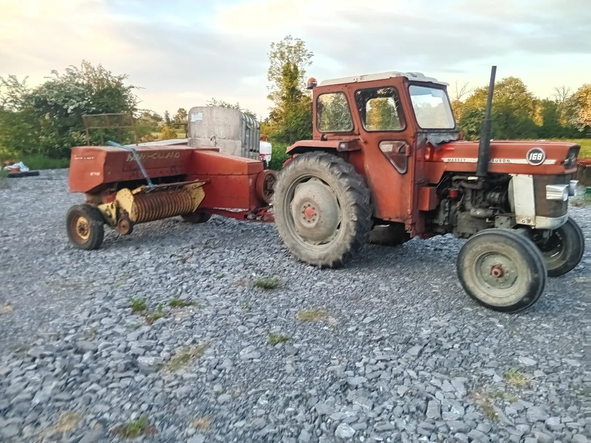 Square baler new holland 276 - Image 2