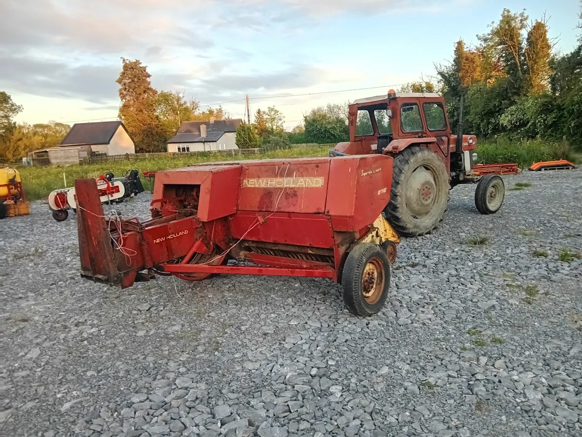 Square baler new holland 276 - Image 3