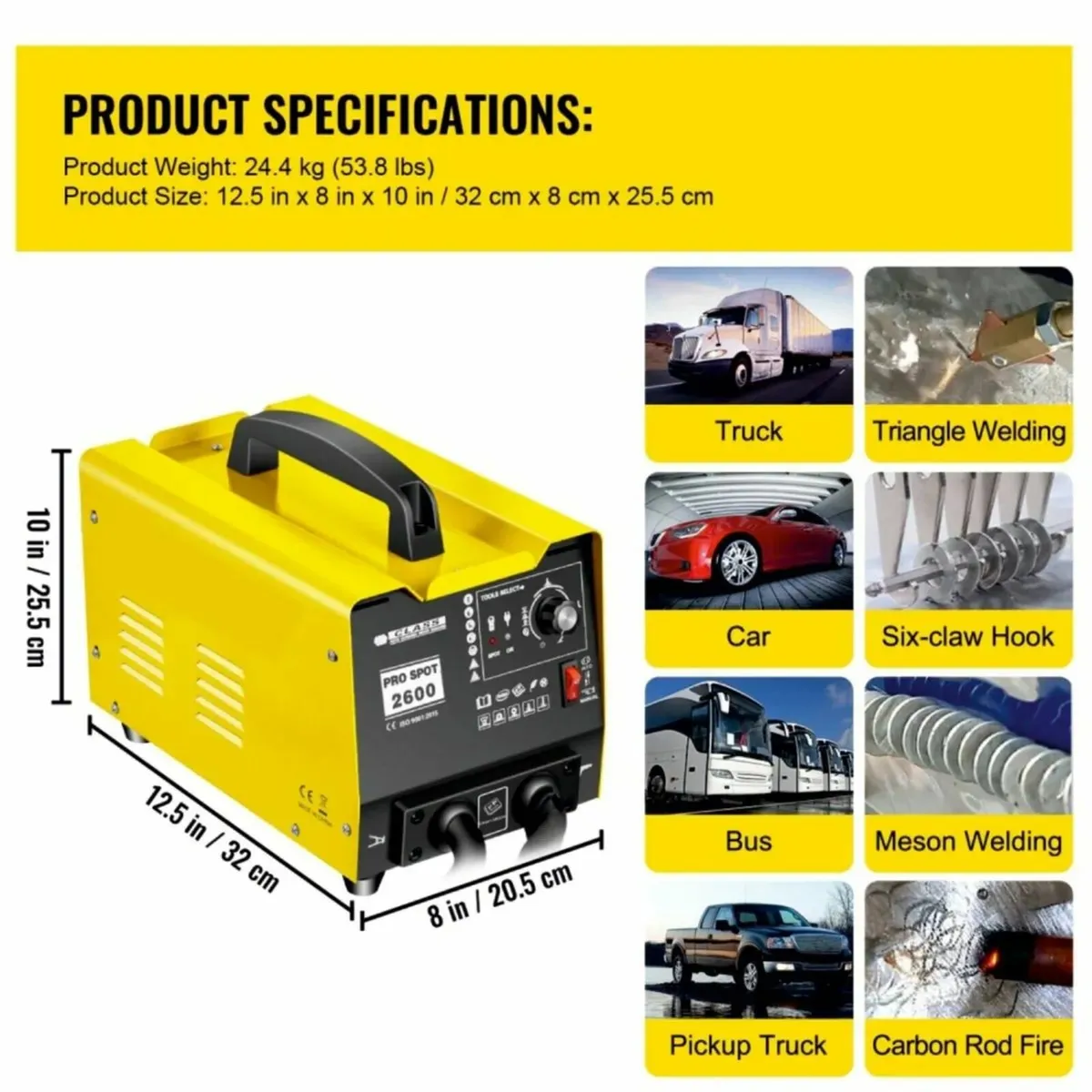 Multispot 2kW Spot Panel Puller Dent Repair - Image 3