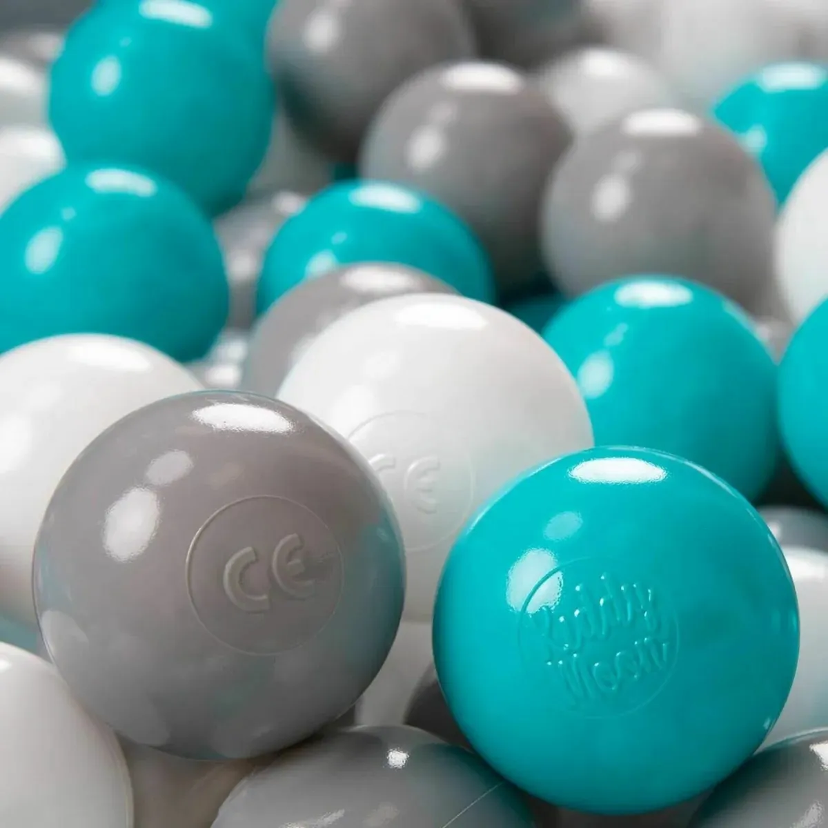 100pcs Crush-Proof Ball Pit Balls Plastic Toy Ball - Image 3