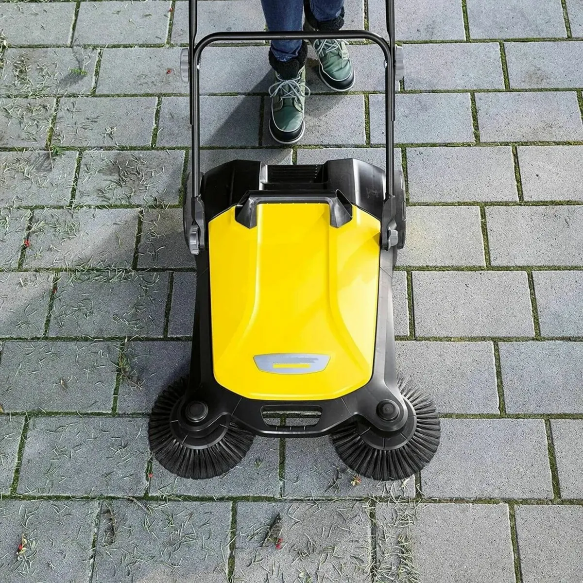 4 Twin Sweeper 3-in-1 Stone Plug and Clean Yellow - Image 4
