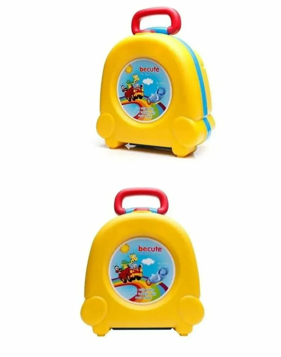 Toilet for kids travel with foldable sink set - Image 1