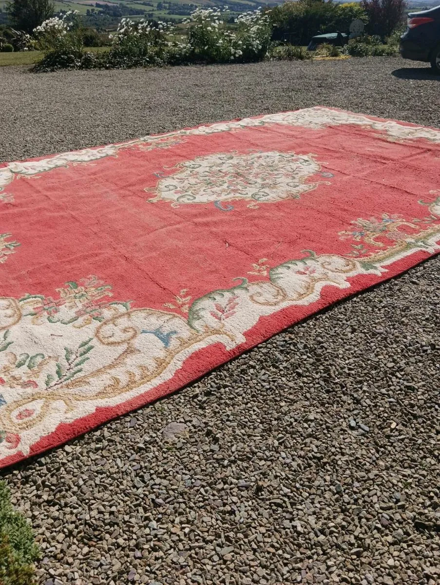 Beautiful large Indian rug , - Image 1
