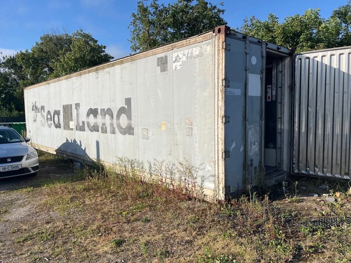 40ft insulated shipping container