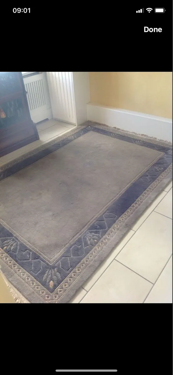 Hand Made Nepalese Large Carpet - Image 1
