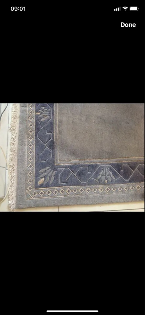 Hand Made Nepalese Large Carpet - Image 3
