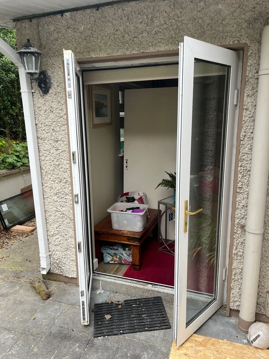 PVC French double doors - Image 4
