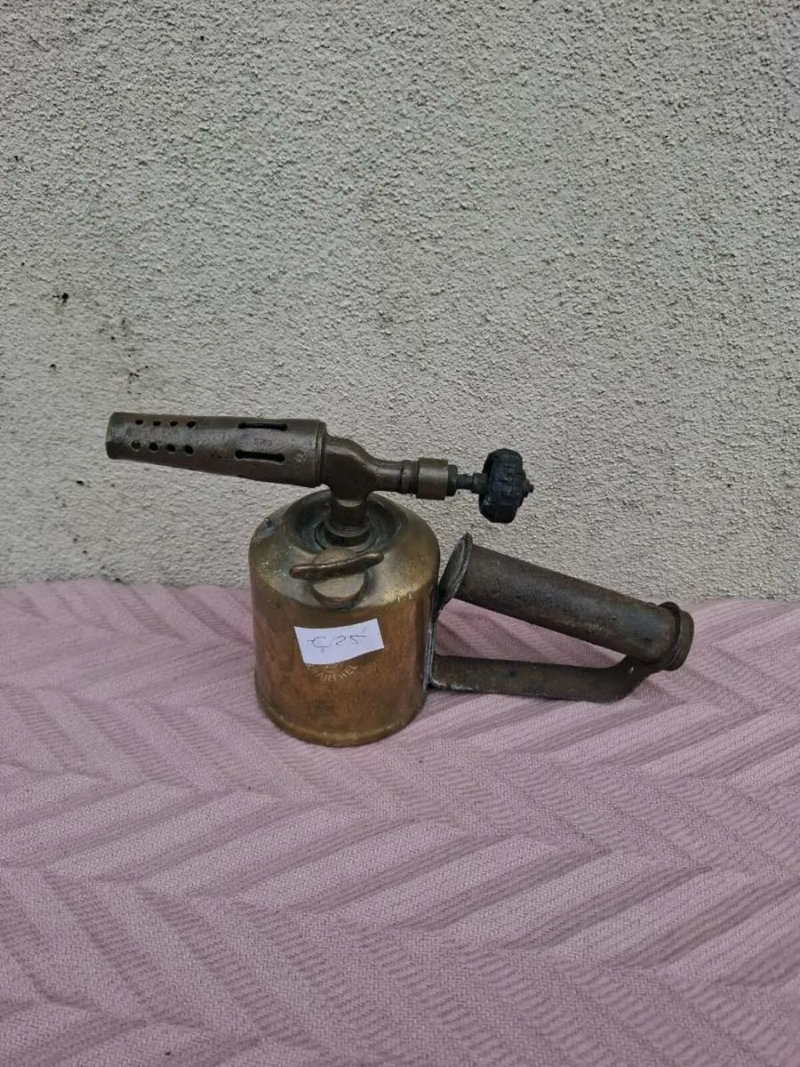 By post only blow torch vintage hand tool