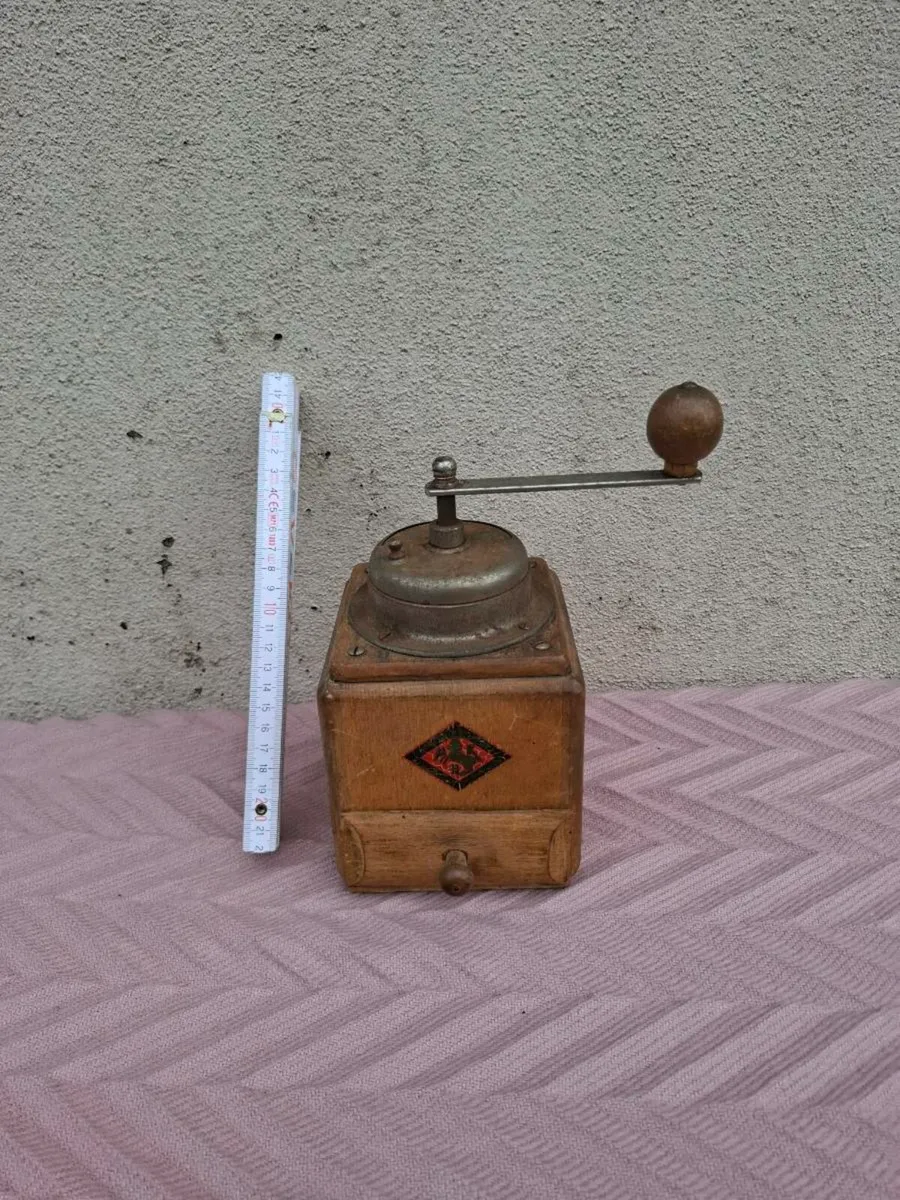 By post only old coffee grinder - Image 1