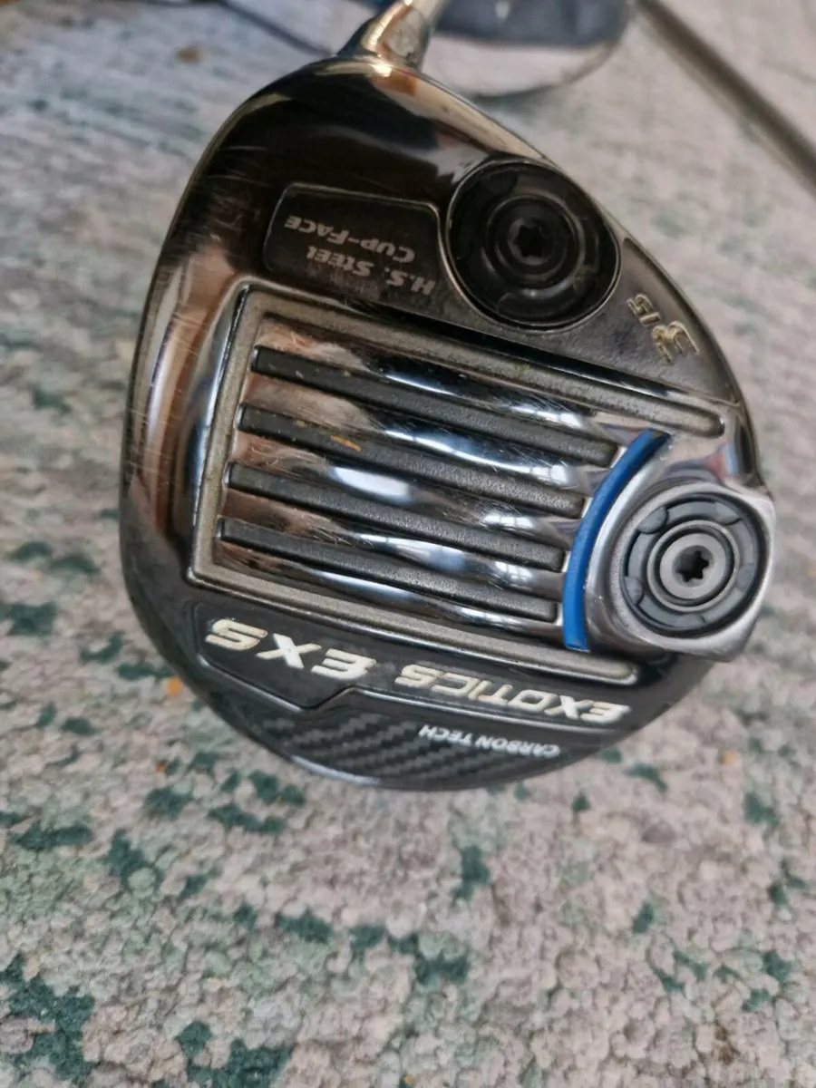 Exotics 3wood n a TaylorMade burner 3wood - Image 2