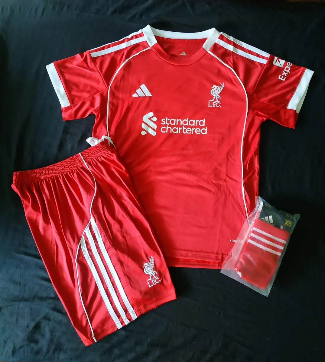 LIVERPOOL 25/26 ( KIDS FULL KIT) 6/7 TO 12/13 YRS