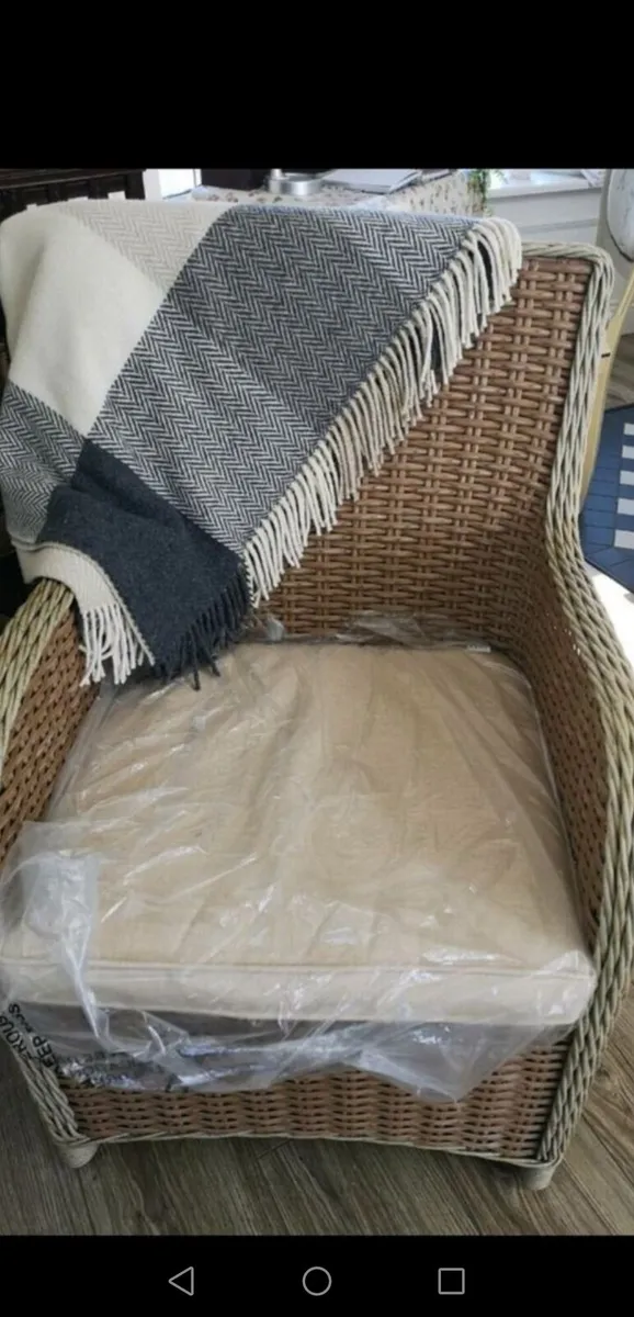 **CLEARANCE** Brand New Basket Rattan 6 Seater - Image 4