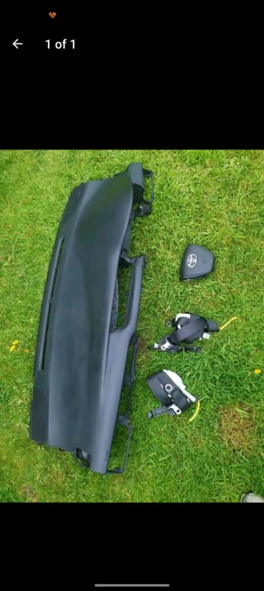 Avensise air bag dash board