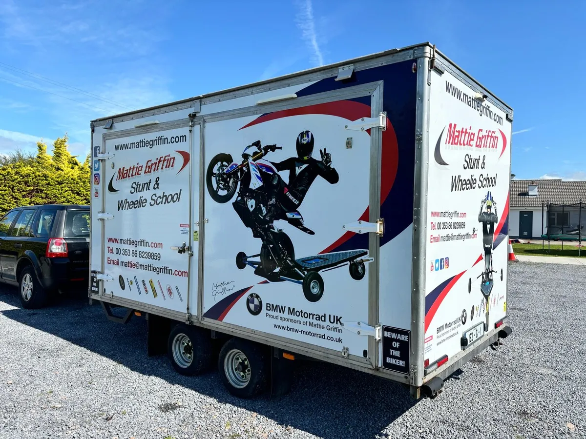 Box Trailer 14 Ft long x 7ft wide x 7ft high - Image 1
