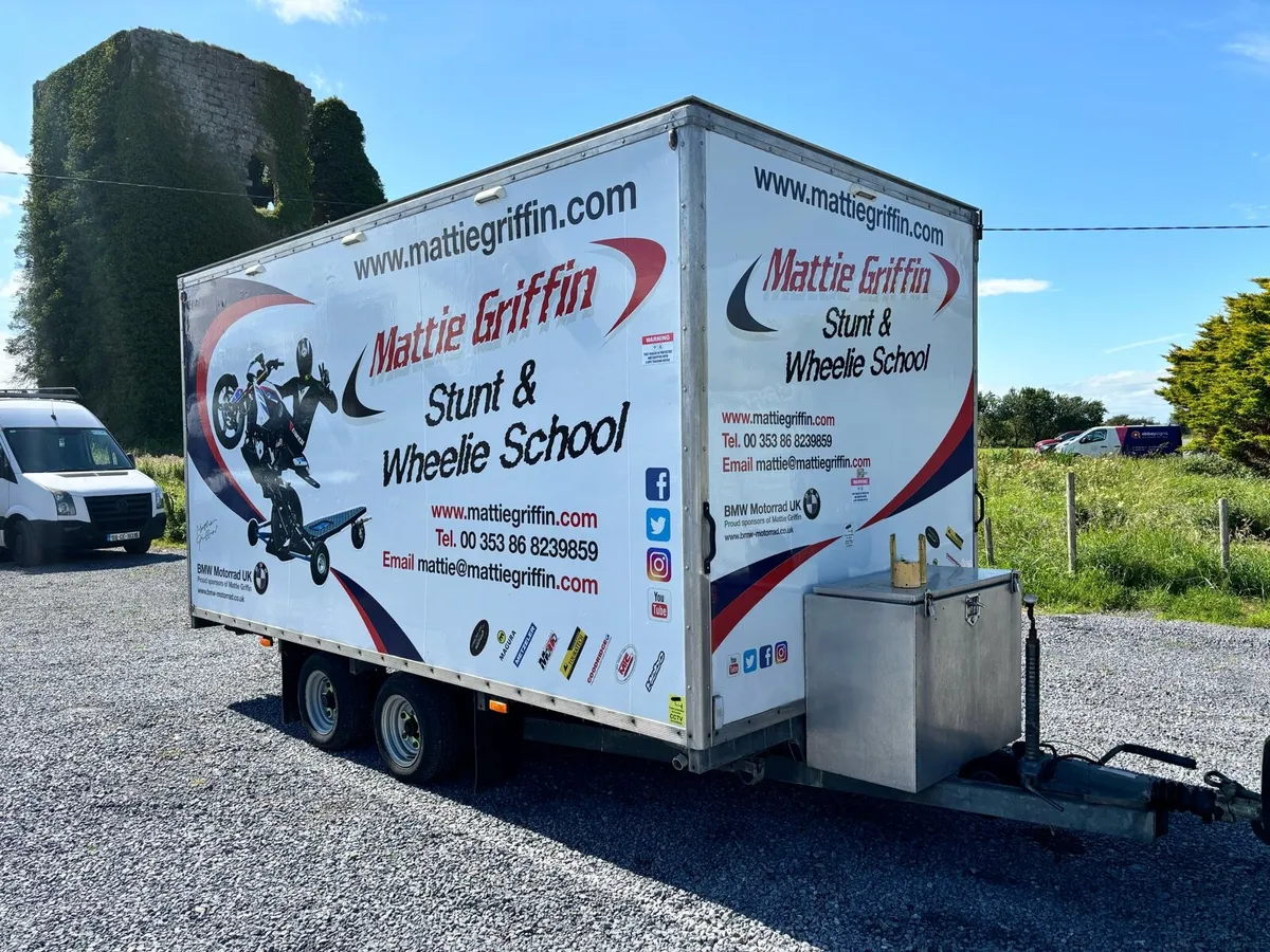 Box Trailer 14 Ft long x 7ft wide x 7ft high - Image 2